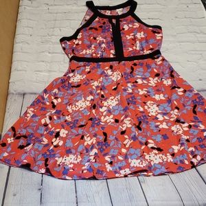 🌺2 For $20 Item🌺 Elle Sleeveless Floral Print Dress Women's Size 8